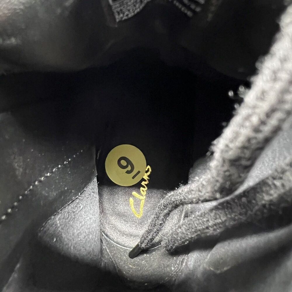 Clarks Orianna Cap Lug Sole Bootie In Black 61530… - image 8